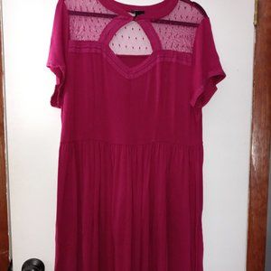 Torrid Light Maroon Dress
